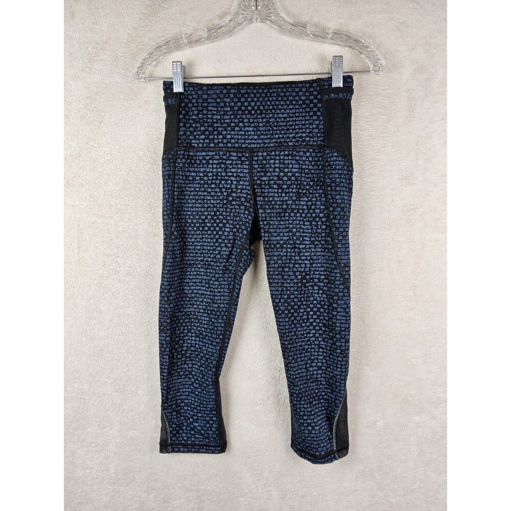 Lululemon Women’s Sheer Calf Inset Athletic Leggings Size 4